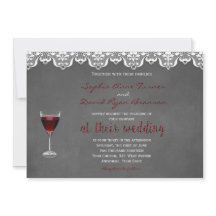 Huwelijksuitnodiging op maat voor een rustieke wij