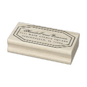 Huwelijksuitnodiging Rubberstempel *Golden Blooms* (Stempel)