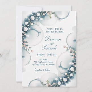 huwelijksuitnodiging Samen met Liefde Kaart