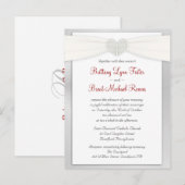 Huwelijksuitnodiging Sample Briefkaart (Voorkant / Achterkant)