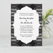 Huwelijksuitnodiging Sjabloon Kaart (Staand voorkant)