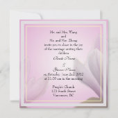 huwelijksuitnodiging van bruid- en bruinouders kaart (Voorkant)