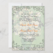 huwelijksuitnodiging van bruid- en bruinouders kaart (Voorkant)