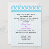 huwelijksuitnodiging van de ouders van bruid en gr kaart (Voorkant)