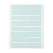 Huwelijksuitnodiging Wrap Around Label (Vel)