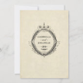 huwelijksuitnodigingen 1 A Kaart (Achterkant)