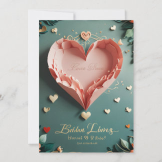 Huwelijksuitnodigingen & Aankondigingen Ontwerp