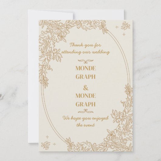 Huwelijksuitnodigingen Art Kaart (Voorkant)