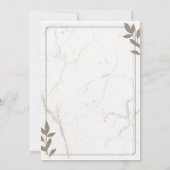 Huwelijksuitnodigingen | Heart Effect liefdesverha Kaart (Achterkant)