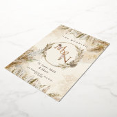 Huwelijksuitnodigingen: het perfecte begin van uw  folie uitnodiging (Gedraaid)