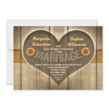 huwelijksuitnodigingen in het rustige land