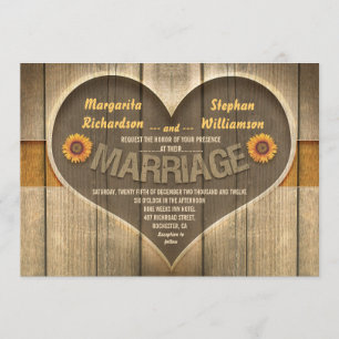 huwelijksuitnodigingen in het rustige land kaart