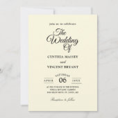 huwelijksuitnodigingen in het tsjechische land kaart (Voorkant)