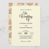 huwelijksuitnodigingen in het tsjechische land kaart (Voorkant / Achterkant)