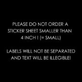 Huwelijksuitnodigingen in kalligrafie adressen voo sticker