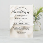 Huwelijksuitnodigingen Kaart (Staand voorkant)