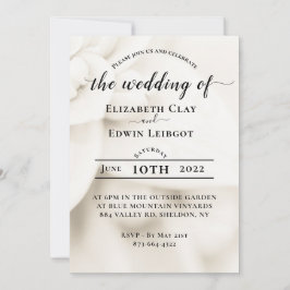 Huwelijksuitnodigingen Kaart