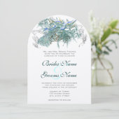  huwelijksuitnodigingen kaart (Staand voorkant)