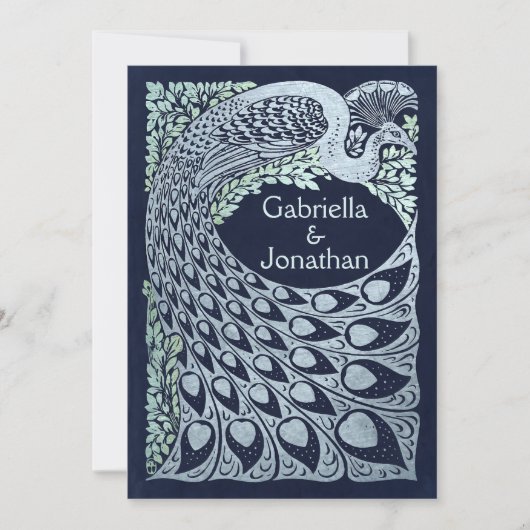  huwelijksuitnodigingen kaart (Voorkant)