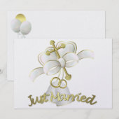 Huwelijksuitnodigingen Kaart (Voorkant / Achterkant)