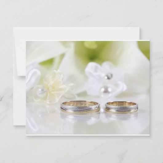 Huwelijksuitnodigingen Kaart (Voorkant)