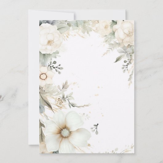 Huwelijksuitnodigingen Kaart (Voorkant)