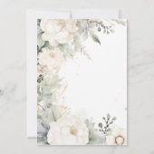 Huwelijksuitnodigingen Kaart (Achterkant)