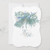  huwelijksuitnodigingen kaart (Achterkant)