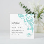  huwelijksuitnodigingen kaart (Staand voorkant)