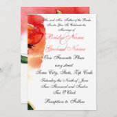 Huwelijksuitnodigingen Kaart (Voorkant / Achterkant)