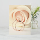 Huwelijksuitnodigingen Kaart (Staand voorkant)