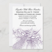 huwelijksuitnodigingen kaart (Voorkant)