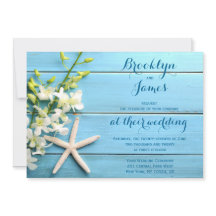 Huwelijksuitnodigingen met sterappels en orchideeë