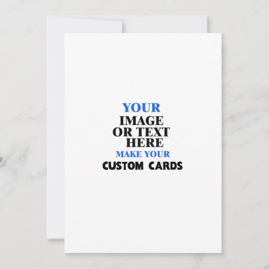 Huwelijksuitnodigingen op Maat - Ontwerp Je Eigen Kaart (Voorkant)