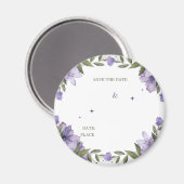 huwelijksuitnodigingsmagneet magneet (Voorkant / Achterkant)