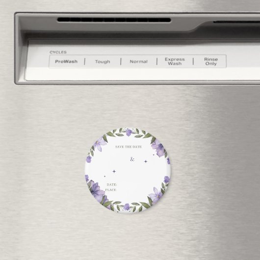 huwelijksuitnodigingsmagneet magneet (Insitu (Vaatwasser))