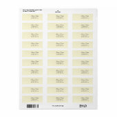 huwelijksuitnodigingssets etiket (Full Sheet)
