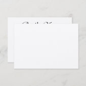  huwelijksuitnodigingssets kaart (Voorkant / Achterkant)