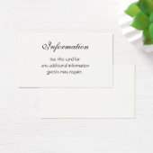  huwelijksuitnodigingssets visitekaartjes (Bureau)