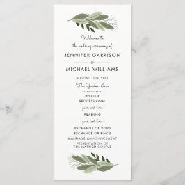 Huwelijksveren Programma Programmakaart