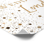 Huwelijksverjaardag foto collage welkom poster (Hoek)