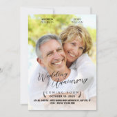 Huwelijksverjaardag fotofilm film poster kaart (Voorkant)