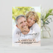 Huwelijksverjaardag fotofilm film poster kaart (Staand voorkant)