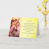 Huwelijksverjaardagsgebed Kaart (Gele Bloem)