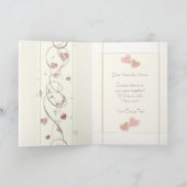 Huwelijksverjaardagskaart met eigen tekst kaart (Binnen)