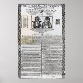 huwelijksverklaring Frederick V Poster (Voorkant)