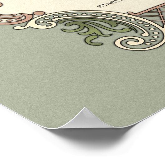 huwelijksverklaring poster (Hoek)