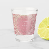 Huwelijksverloving Party Favor Fun Shot Glas (Voorkant)