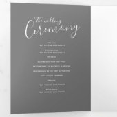 Huwelijksvernieuwing ceremonie programma koraal pr (Binnenzijde eerst)