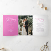Huwelijksvernieuwing ceremonie programma roze prog (Binnen)